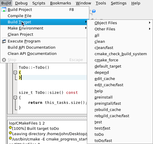 [KDevelop 3 targets]